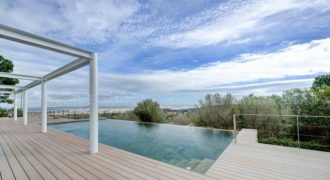 Neue Luxusvilla in Son Vida mit atemberaubendem Blick auf die Bucht von Palma